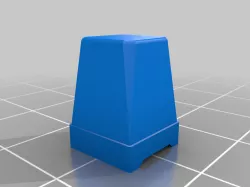 Low poly resin printer miniature