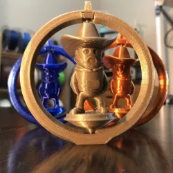 Loyal Moses Spinning Ornament