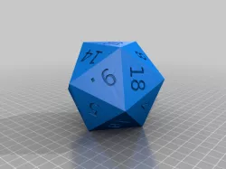 Magnet D20 - Always Roll 20s