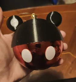 Mickey mouse christmas ball