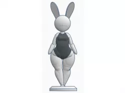 minimalist bunny girl remix