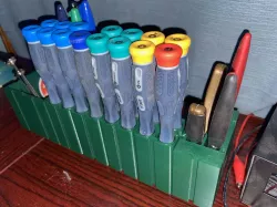 Modular desktop organizer - pliers holder