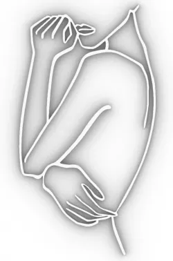 Mujer de lado
