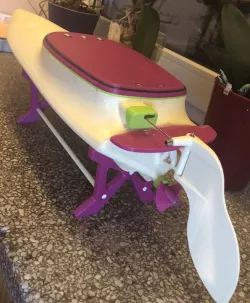 My project of RC speedboat