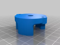 Orbiter v2.0 Mount for SeeMeCNC Rostock Max with Duet Smart Effector