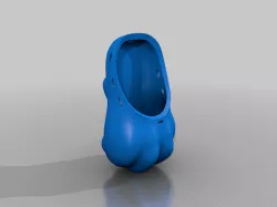 Paw Shaped Clog/Shoe