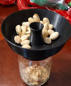 Pistachio Bowl Mason Jar Top