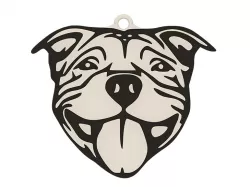 Pitbull kaychain