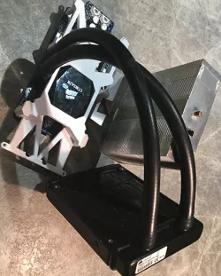 PowerMac G5 AIO Mounting bracket for Corsair H100i, H80i, H60 (2012)