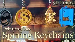 Print in Place keychain Bundle
