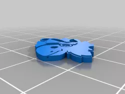 Protogen Keychain