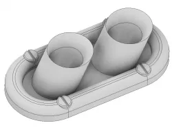 RC Bonnet Exhaust - Drift - bonnet exit 