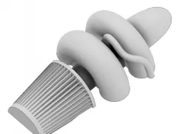 RC Bonnet Turbo - half cut - curved and flat