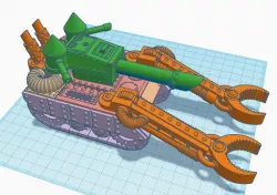 Retro Space Ork Gunwagon with Claws