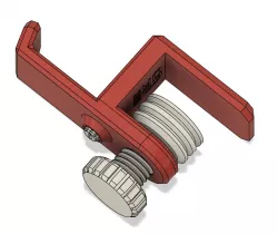 Reversible headphones holder