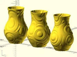 Ripple vase