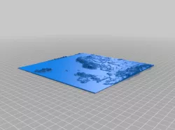 Scandinavia 3D Map