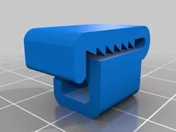 Ski helmet face mask clip