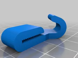 Ski Helmet Hook 45° Adapted for Helmet 