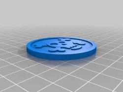 Skull logo for treasure chest