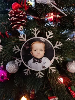 Snowflake Photo Frame