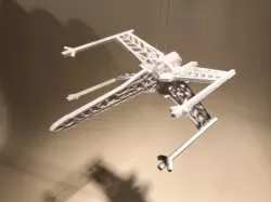 Snowflake X-Wing Kit Card Ornament