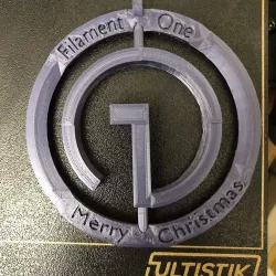 Spinning FilamentOne Ornament