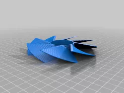 Squiggle Fan
