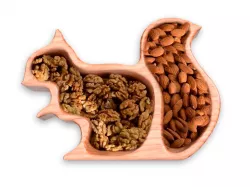 Squirrel - plate for nuts