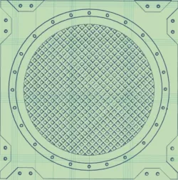 Star Surge Ground or Floor Tiles 28mm