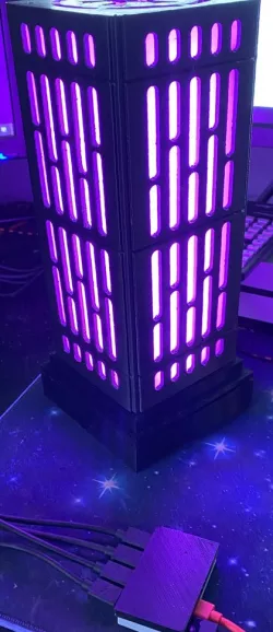 Star Wars Imperial Lamp (Shade)(Death Star lamp) for mote host (pi & Windows)