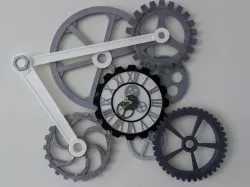 Steampunk Gear Clock