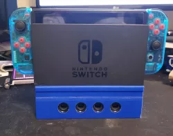 Switch Wall Stand + GameCube Holder