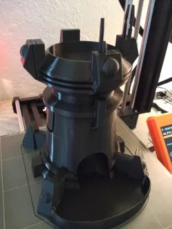Tau 40k Dice Tower (No Supports)