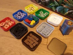 Tobago cups and token holder