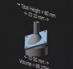Transition / funnel Parametric Customizable