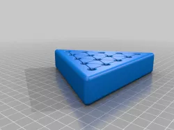 triangle peg board