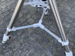 Tripod stabilizer for telescope mounts