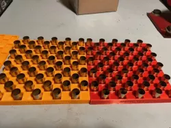 two-sided 45acp, 380 auto and 9mm loading tray