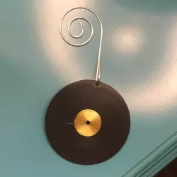 Vinyl Record Ornament