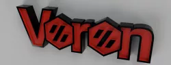 Voron LED Logo 3D Font
