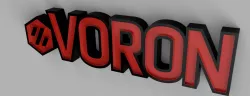 Voron LED Logo 3D Font v2