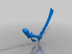 warrior swords of bone