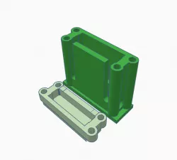 Wemos D1 mini sliding case. 