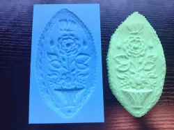 Wyck House New Year's Cake Print Mold 