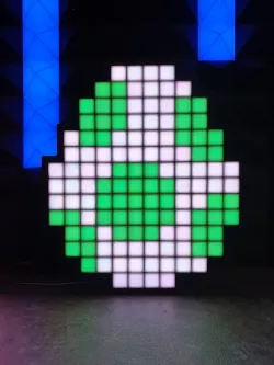 Yoshi Egg Pixel Lamp