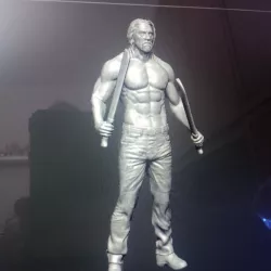 Zombicide Denny Trejo miniature 38mm
