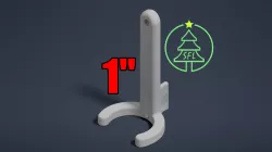1" PVC PPC (Pixel Pipe Clip) Locking Pin Spacer Tool