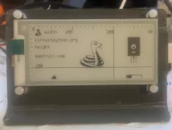 2.9" Eink Friend display stand