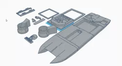 30" RC Jet Boat, Dual 64mm EDF, Fully Custom